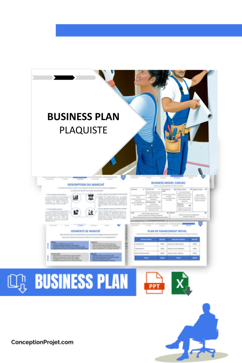 Business Plan pour Plaquiste - Étude Juridique Plaquiste