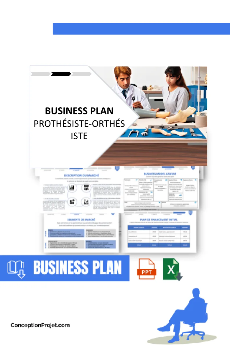 Étude juridique prothésiste-orthésiste : sécurité légale 2026 4 Business Plan pour Prothésiste-Orthésiste - Étude Juridique Prothésiste-Orthésiste