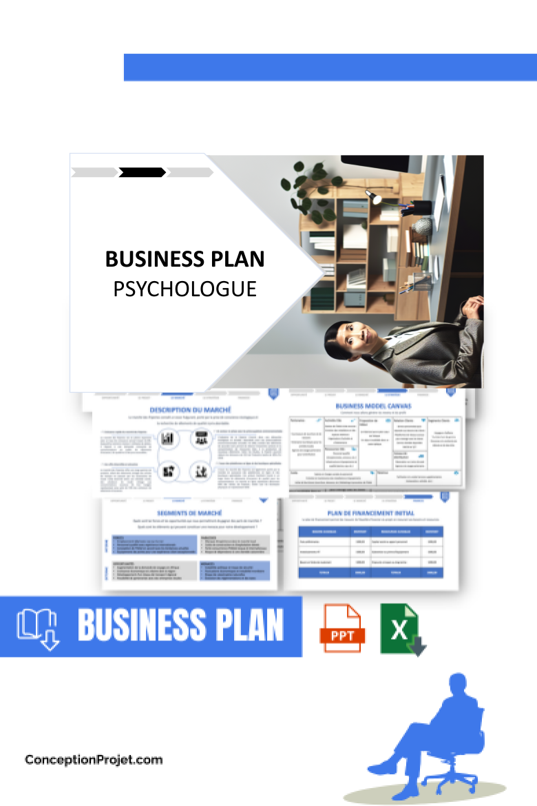 Étude de faisabilité Psychologue : analyser la viabilité 4 Business Plan pour Psychologue - Étude Faisabilité Psychologue