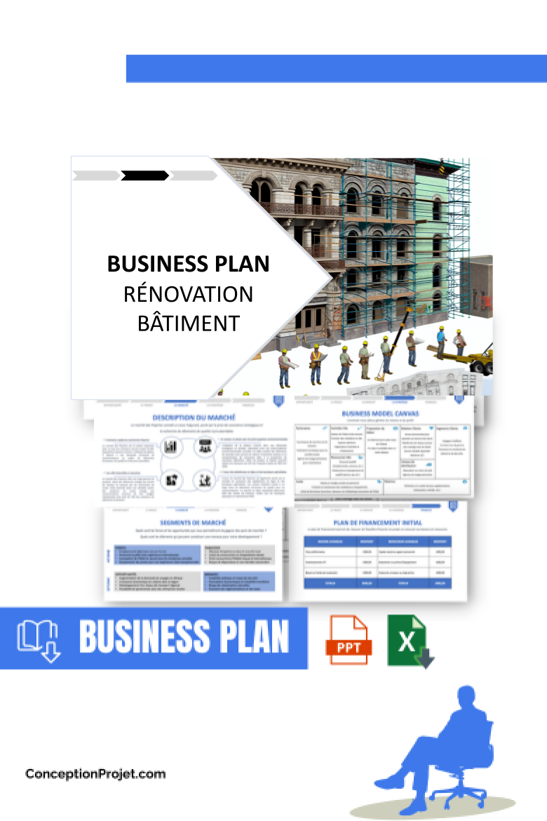 Business Plan pour Rénovation Bâtiment - Étude Juridique Rénovation Bâtiment