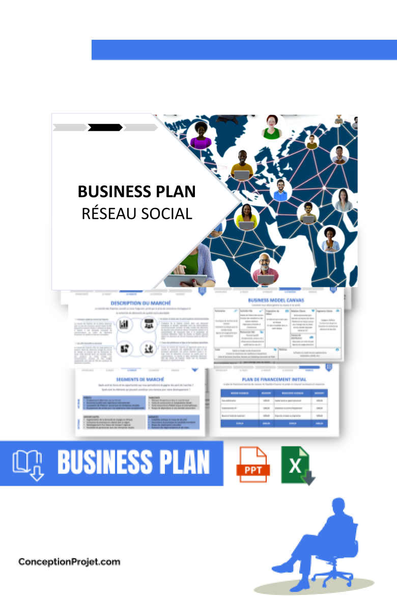 Business Plan pour Réseau Social - Gestion des Risques Réseau Social