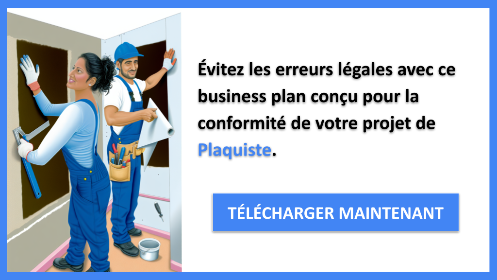 Exemple Business Plan pour Plaquiste - Étude Juridique Plaquiste- CTA2