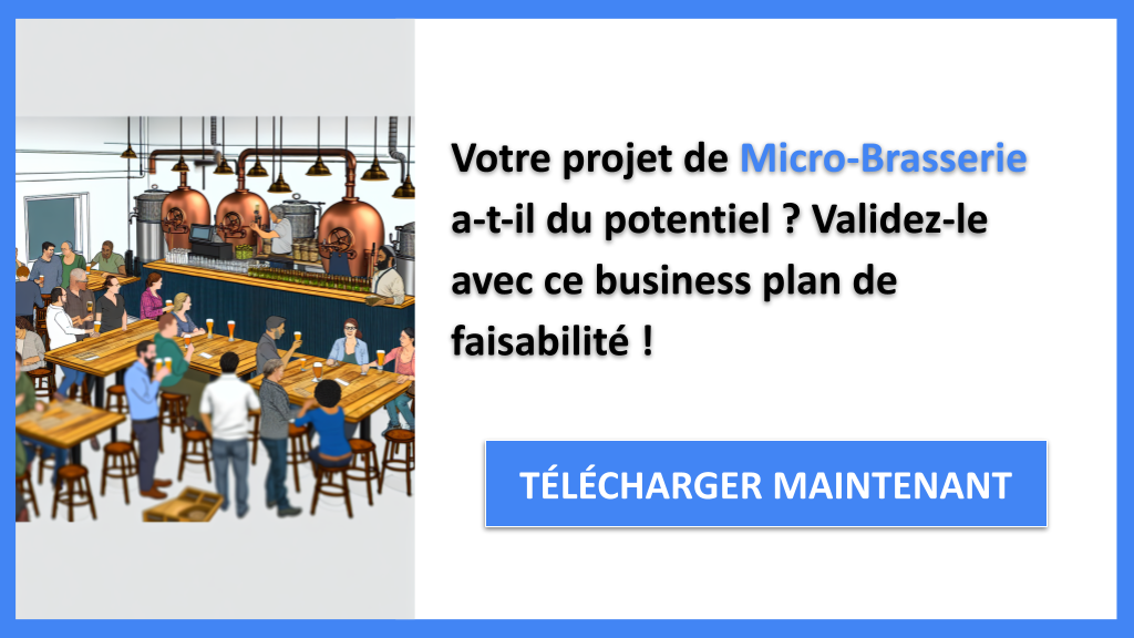 Étude de faisabilité Micro-Brasserie : analyse préalable 6 Exemple Business Plan pour Micro-Brasserie - Étude Faisabilité Micro-Brasserie- CTA1