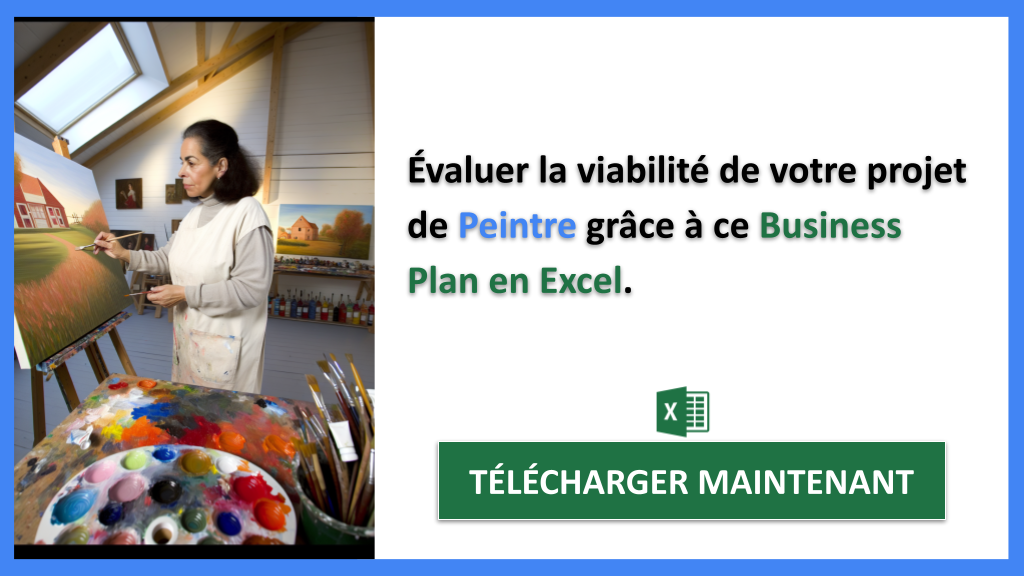 Exemple Business Plan pour Peintre - Étude Faisabilité Peintre- CTA2