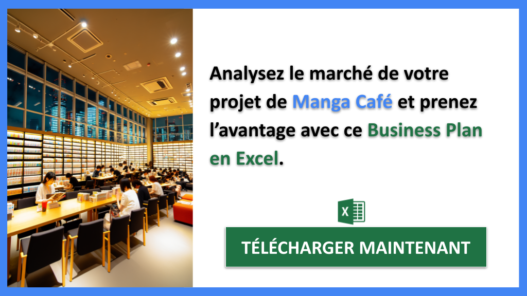 Exemple Business Plan pour Manga Café - Étude de la Concurrence Manga Café- CTA2