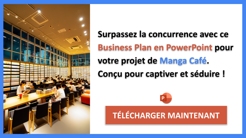 Exemple Business Plan pour Manga Café - Étude de la Concurrence Manga Café- CTA3