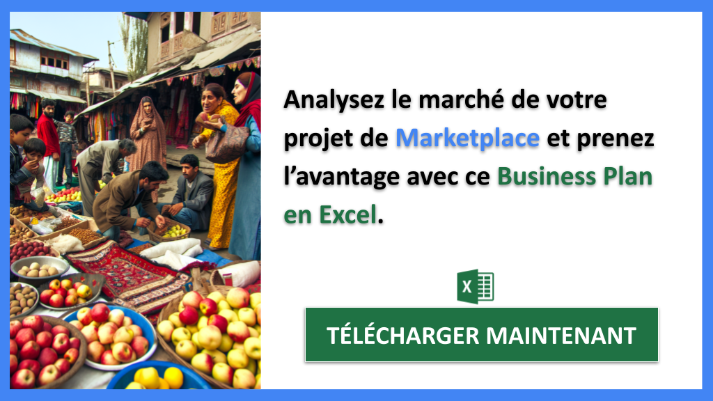 Exemple Business Plan pour Marketplace - Étude de la Concurrence Marketplace- CTA2
