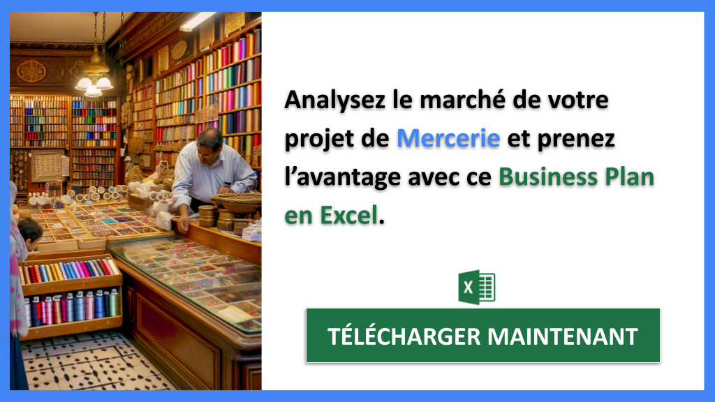 Exemple Business Plan pour Mercerie - Étude de la Concurrence Mercerie- CTA2