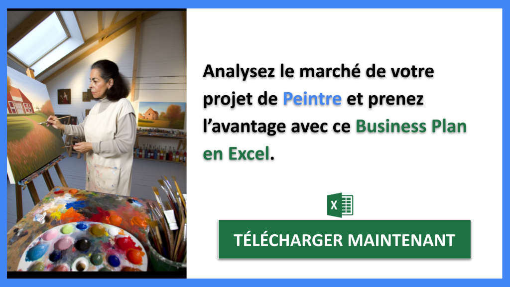 Exemple Business Plan pour Peintre - Étude de la Concurrence Peintre- CTA2
