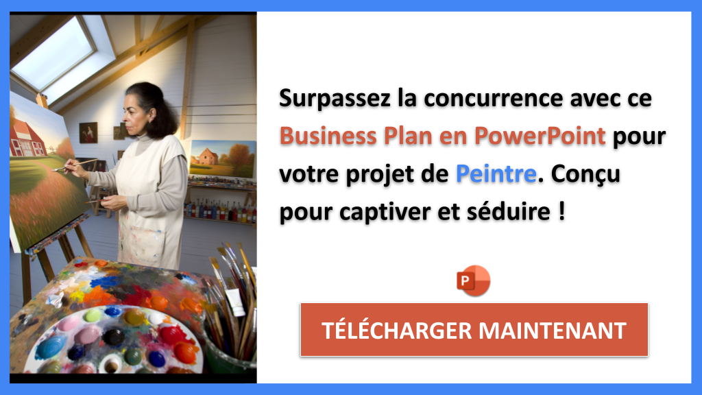 Exemple Business Plan pour Peintre - Étude de la Concurrence Peintre- CTA3