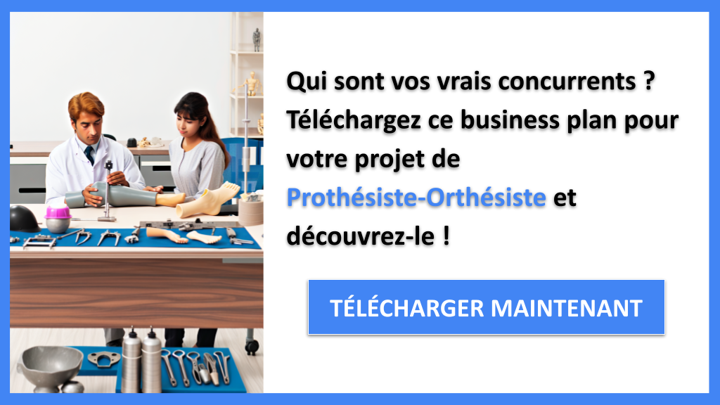 Exemple Business Plan pour Prothésiste-Orthésiste - Étude de la Concurrence Prothésiste-Orthésiste- CTA1