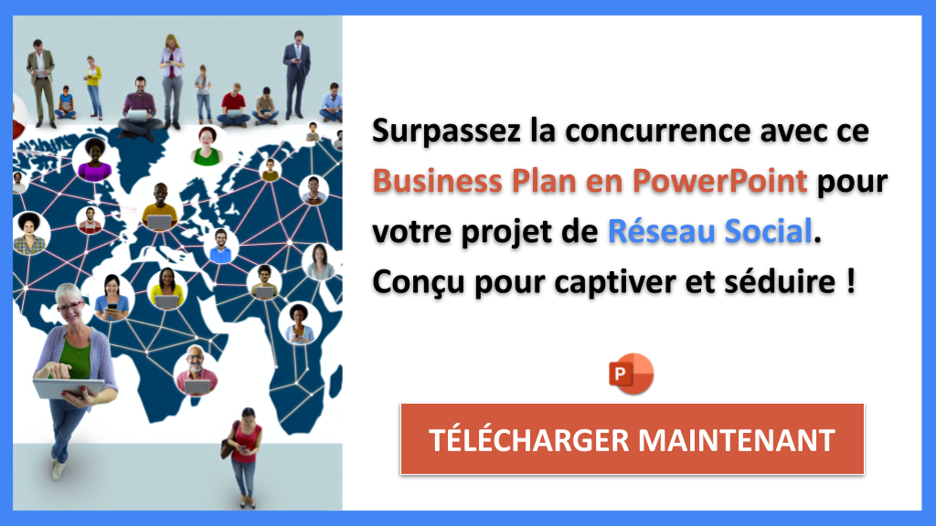 Exemple Business Plan pour Réseau Social - Étude de la Concurrence Réseau Social- CTA3