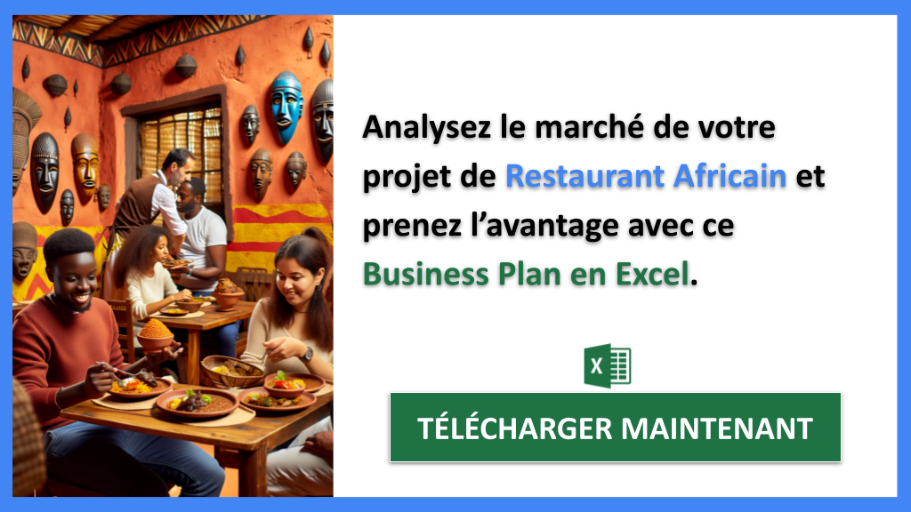 Exemple Business Plan pour Restaurant Africain - Étude de la Concurrence Restaurant Africain- CTA2