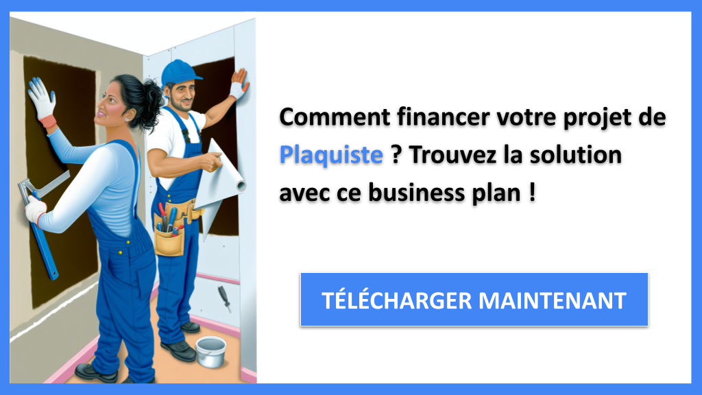 Exemple Business Plan pour Plaquiste - Financement Plaquiste- CTA1