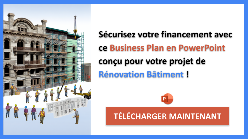 Exemple Business Plan pour Rénovation Bâtiment - Financement Rénovation Bâtiment- CTA3