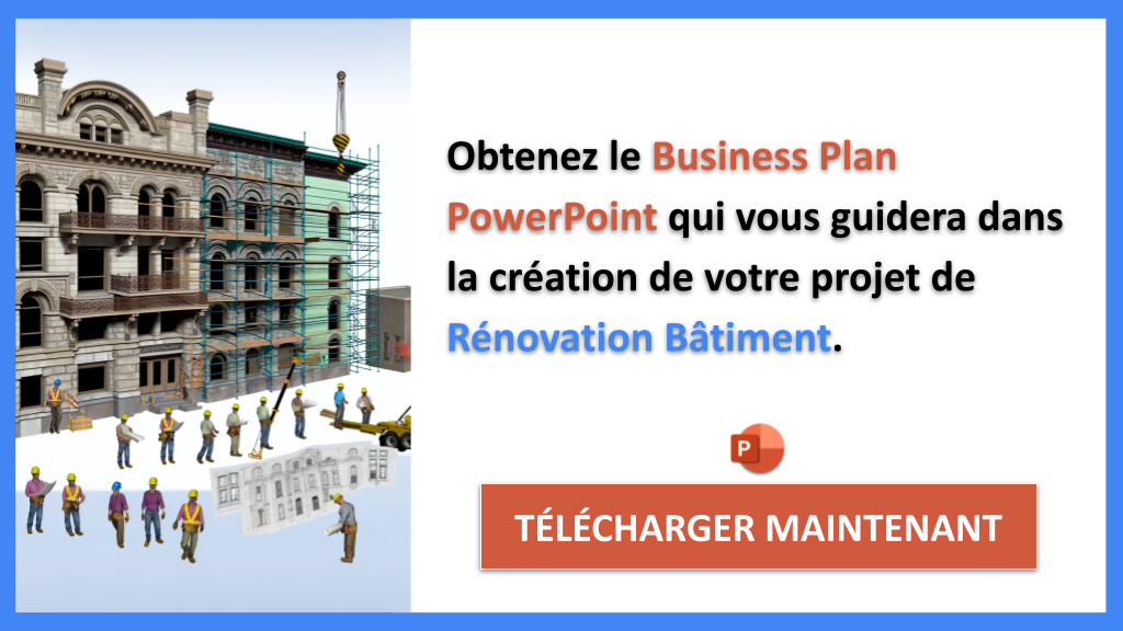 Exemple Business Plan pour Rénovation Bâtiment - Rénovation Bâtiment Guide de Création- CTA2