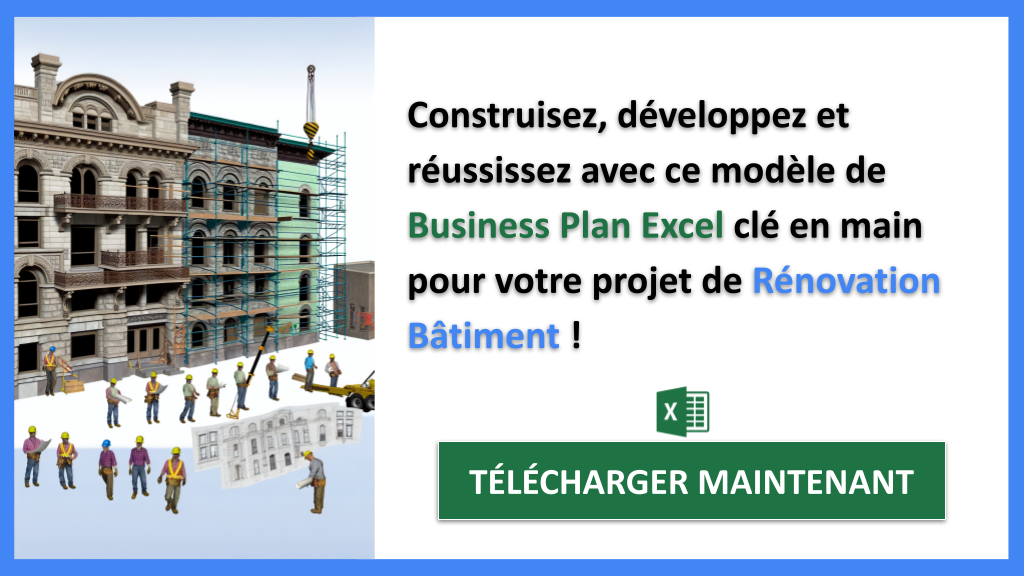 Exemple Business Plan pour Rénovation Bâtiment - Rénovation Bâtiment Guide de Création- CTA3