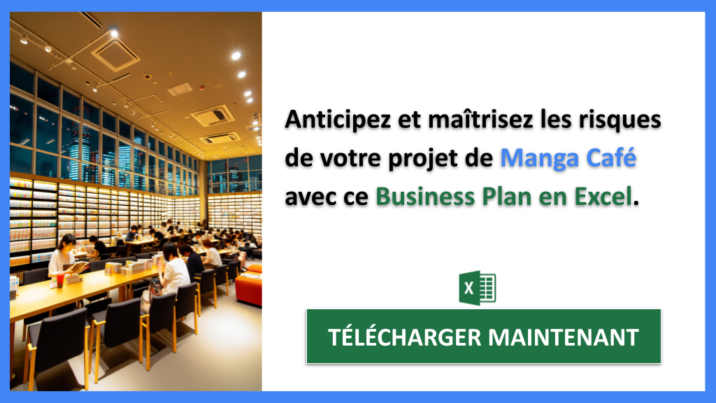 Exemple Business Plan pour Manga Café - Gestion des Risques Manga Café- CTA2