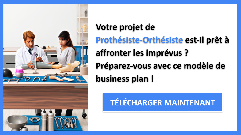 Exemple Business Plan pour Prothésiste-Orthésiste - Gestion des Risques Prothésiste-Orthésiste- CTA1