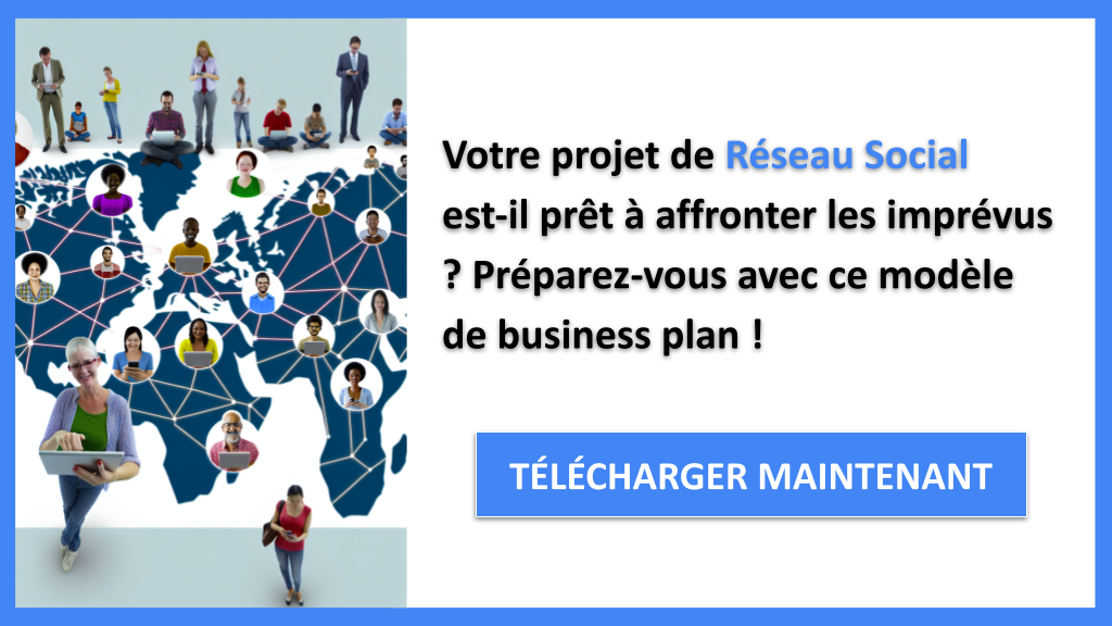 Exemple Business Plan pour Réseau Social - Gestion des Risques Réseau Social- CTA1
