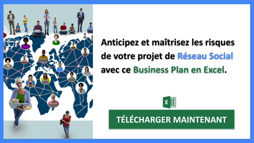 Exemple Business Plan pour Réseau Social - Gestion des Risques Réseau Social- CTA2