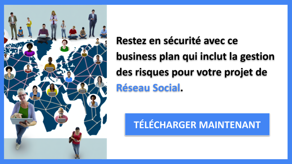 Exemple Business Plan pour Réseau Social - Gestion des Risques Réseau Social- CTA3