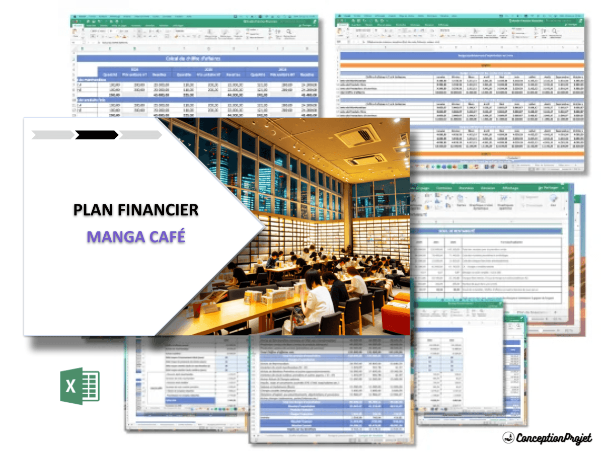 Exemple de plan financier pour un manga café Exemple de plan financier pour un manga café