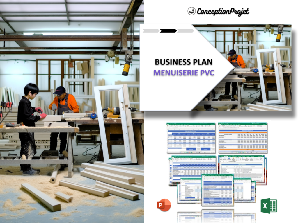 Menuiserie PVC Business Plan Exemple Cover