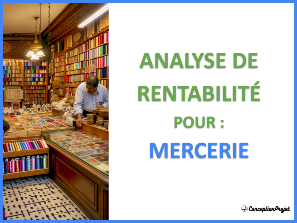 Mercerie Revenus Rentabilite Cover
