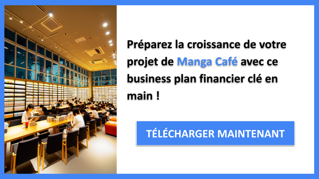 Exemple Business Plan pour Manga Café - Manga Café Plan financier Exemple- CTA3