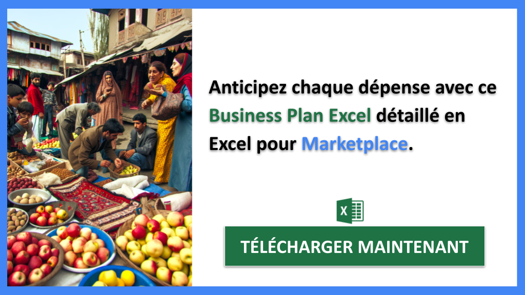 Exemple Business Plan pour Marketplace - Marketplace Plan financier Exemple- CTA2