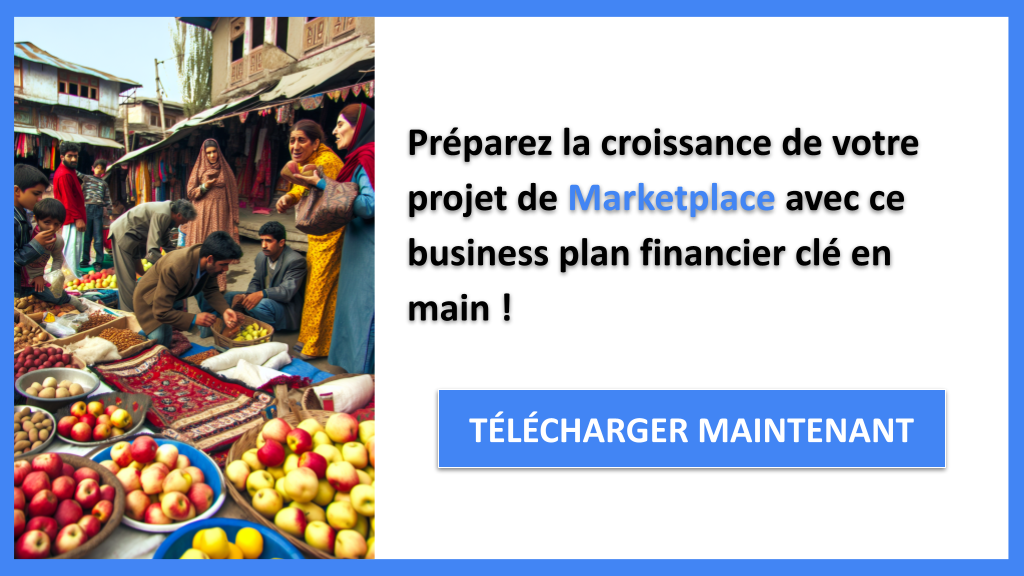 Exemple Business Plan pour Marketplace - Marketplace Plan financier Exemple- CTA3