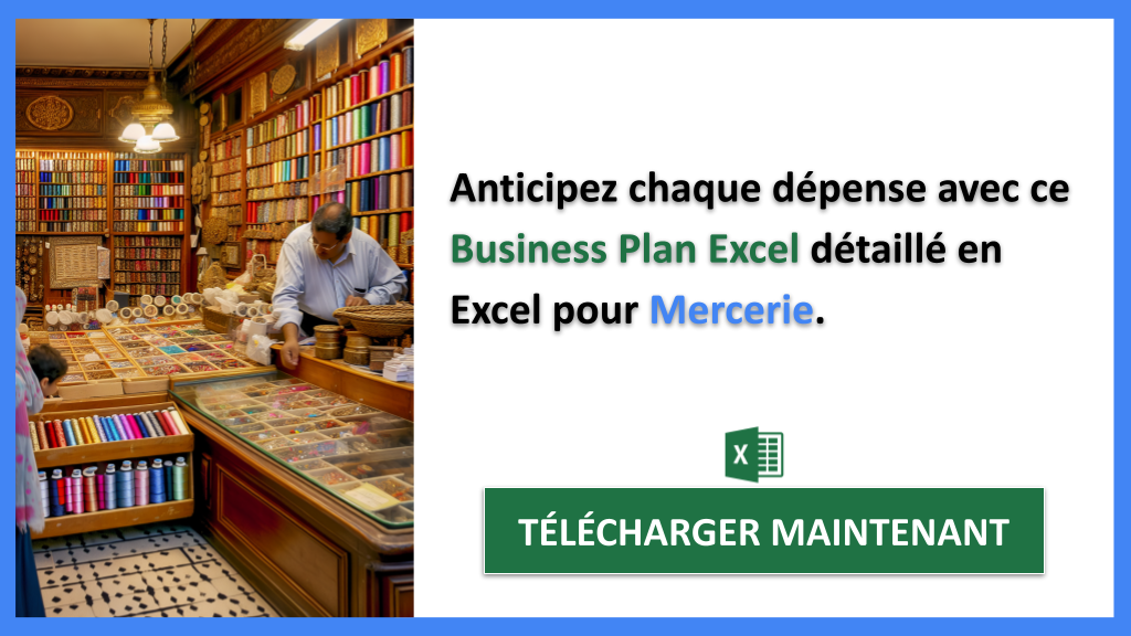 Exemple Business Plan pour Mercerie - Mercerie Plan financier Exemple- CTA2