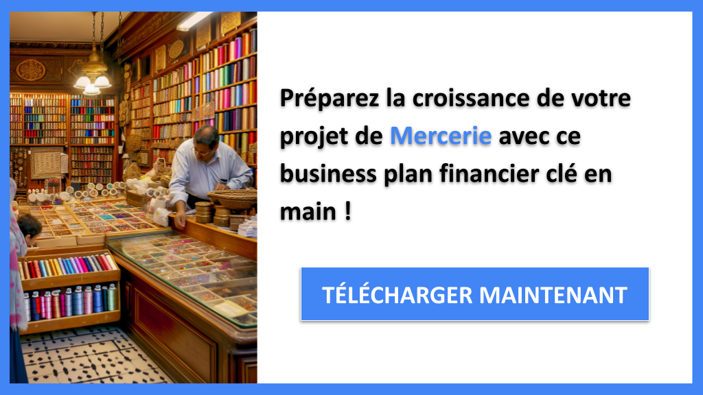 Exemple Business Plan pour Mercerie - Mercerie Plan financier Exemple- CTA3
