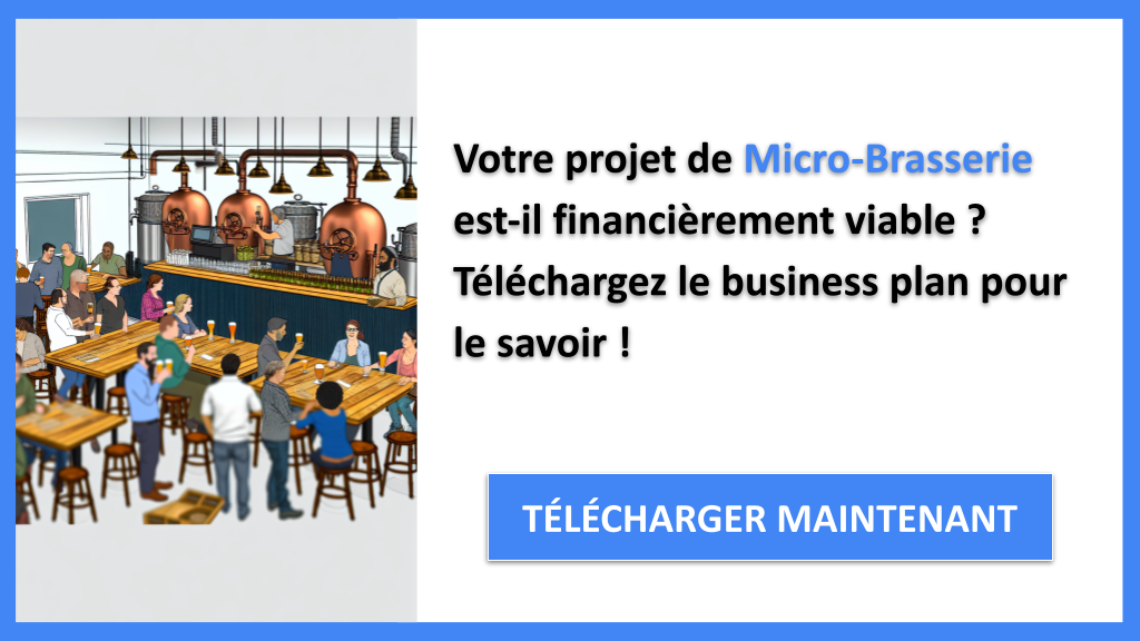 Exemple Business Plan pour Micro-Brasserie - Micro-Brasserie Plan financier Exemple- CTA1