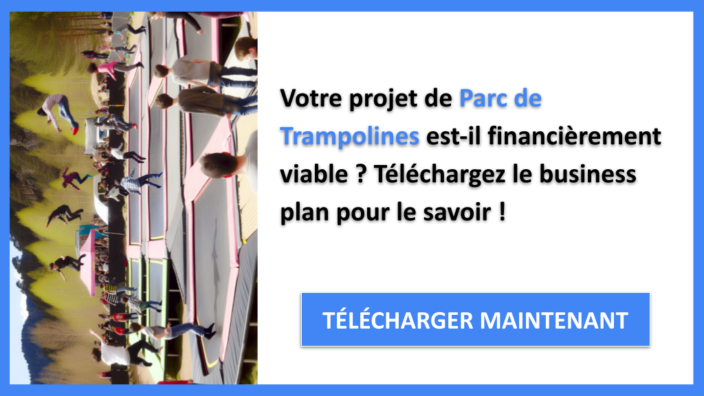 Exemple Business Plan pour Parc de Trampolines - Parc de Trampolines Plan financier Exemple- CTA1