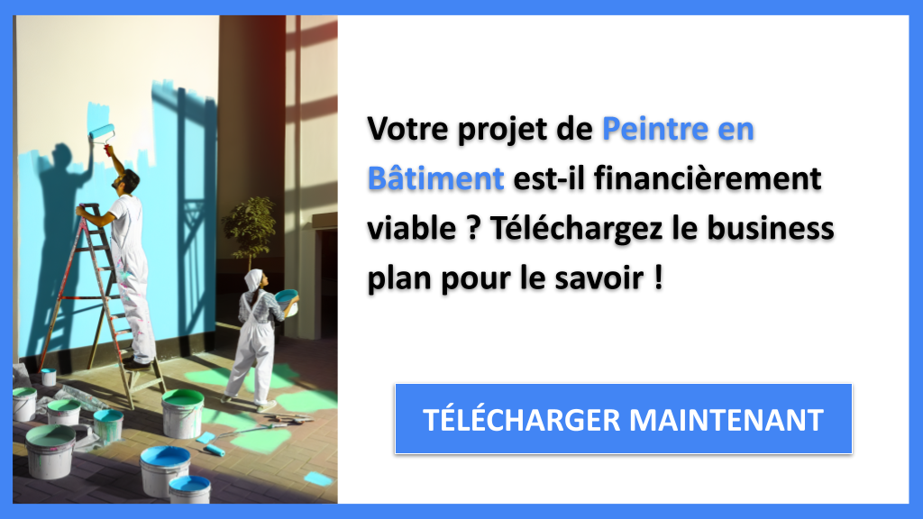 Exemple Business Plan pour Peintre en Bâtiment - Peintre en Bâtiment Plan financier Exemple- CTA1