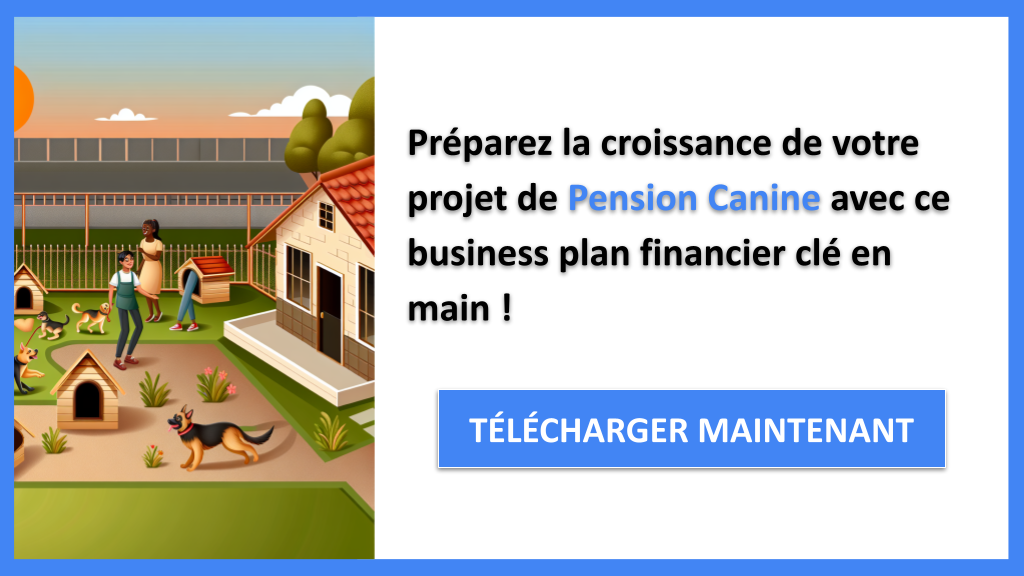 Exemple Business Plan pour Pension Canine - Pension Canine Plan financier Exemple- CTA3