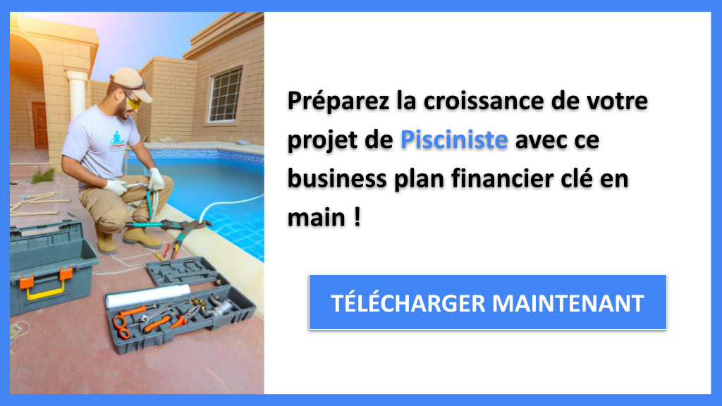 Exemple Business Plan pour Pisciniste - Pisciniste Plan financier Exemple- CTA3