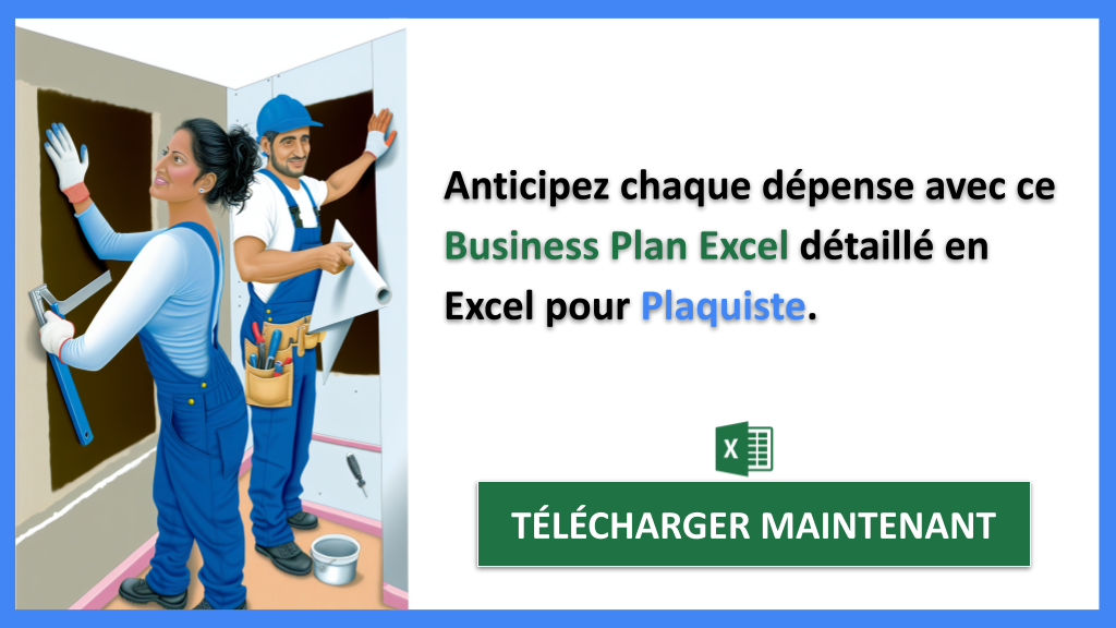 Exemple Business Plan pour Plaquiste - Plaquiste Plan financier Exemple- CTA2