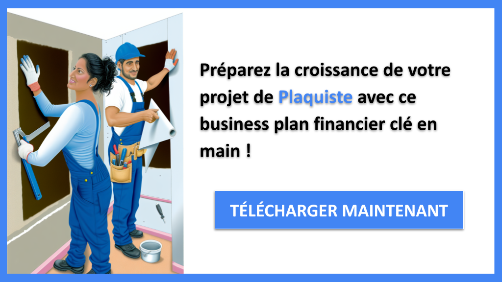 Exemple Business Plan pour Plaquiste - Plaquiste Plan financier Exemple- CTA3
