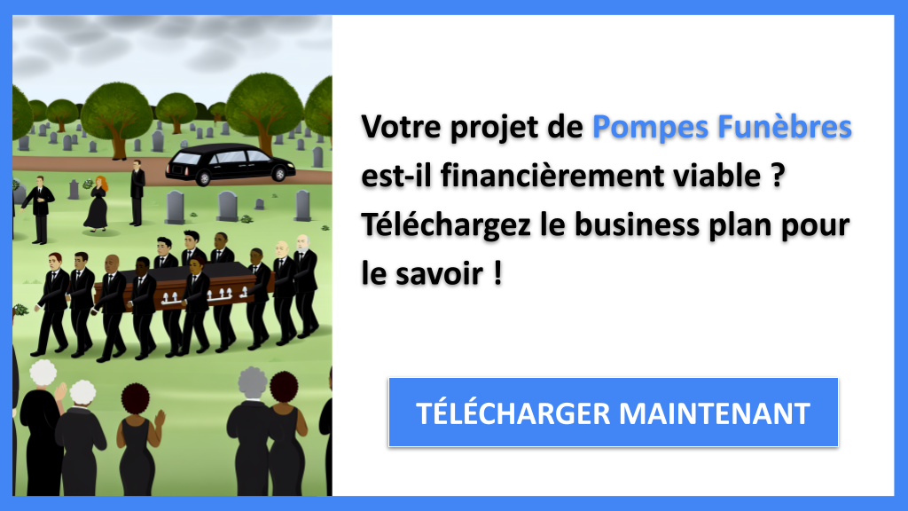 Exemple Business Plan pour Pompes Funèbres - Pompes Funèbres Plan financier Exemple- CTA1