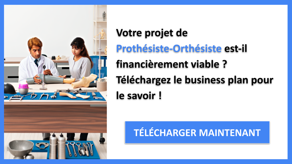 Exemple Business Plan pour Prothésiste-Orthésiste - Prothésiste-Orthésiste Plan financier Exemple- CTA1