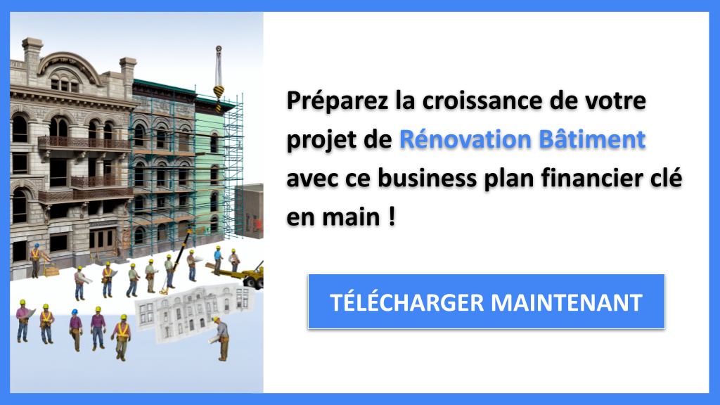 Exemple Business Plan pour Rénovation Bâtiment - Rénovation Bâtiment Plan financier Exemple- CTA3