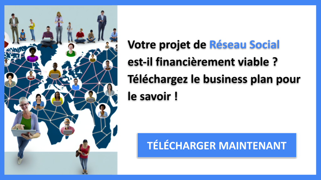 Exemple Business Plan pour Réseau Social - Réseau Social Plan financier Exemple- CTA1