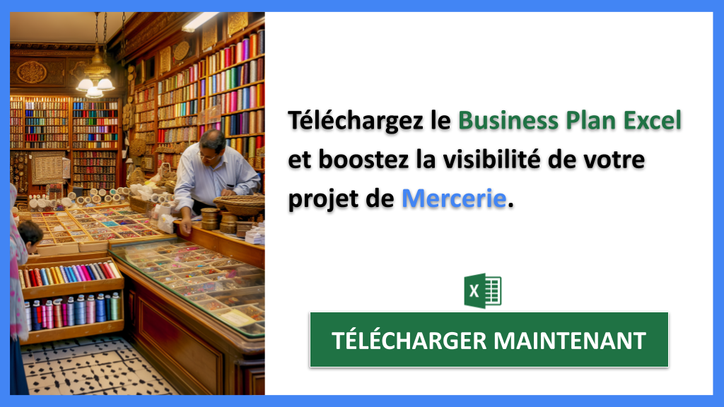 Exemple Business Plan pour Mercerie - Plan Marketing Mercerie- CTA2