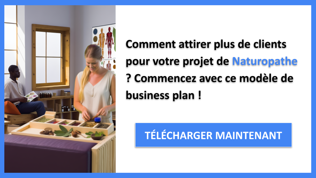 Exemple Business Plan pour Naturopathe - Plan Marketing Naturopathe- CTA1