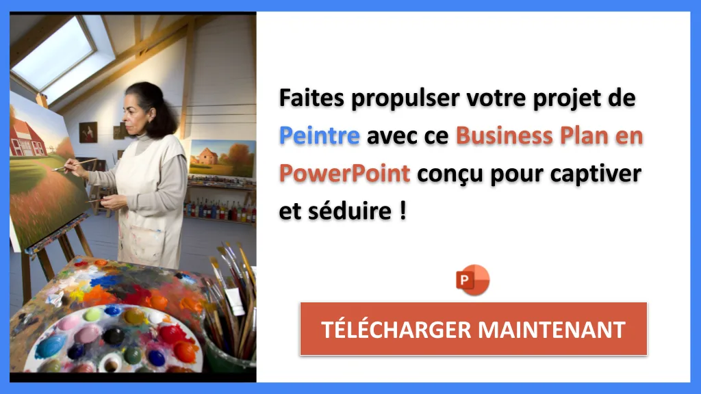 Exemple Business Plan pour Peintre - Plan Marketing Peintre- CTA3