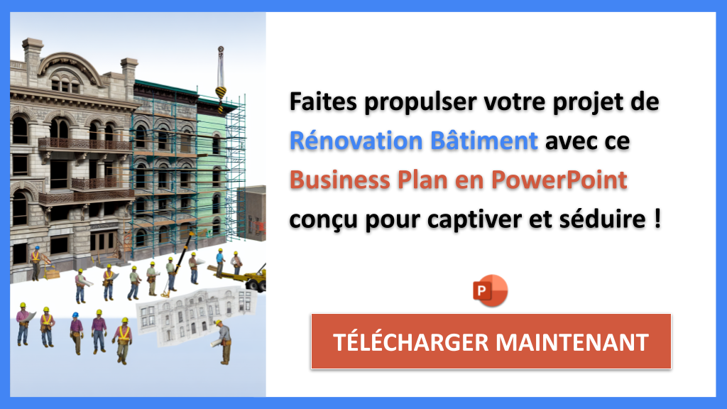 Exemple Business Plan pour Rénovation Bâtiment - Plan Marketing Rénovation Bâtiment- CTA3