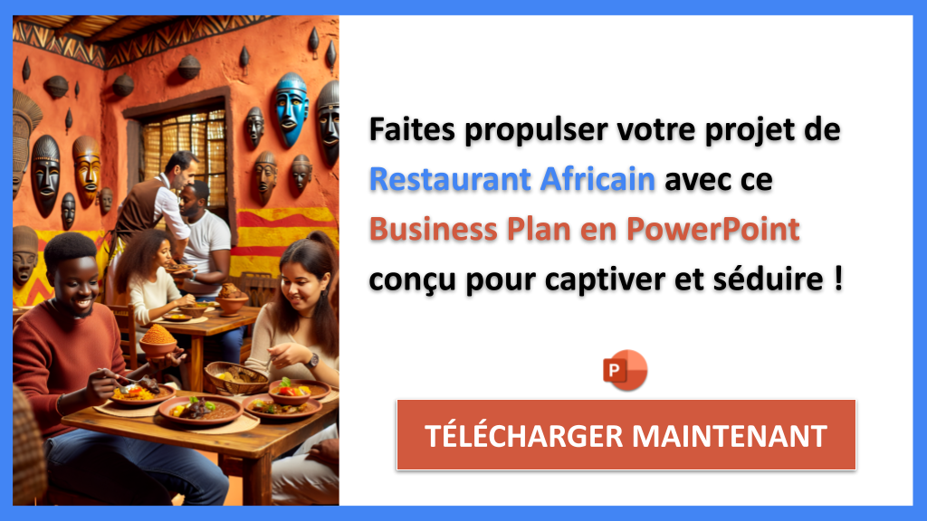 Exemple Business Plan pour Restaurant Africain - Plan Marketing Restaurant Africain- CTA3